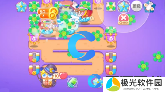 保卫萝卜4阿波与魔法宝藏第五十九关图文攻略 保卫萝卜4阿波与魔法宝藏第五十九关图文攻略