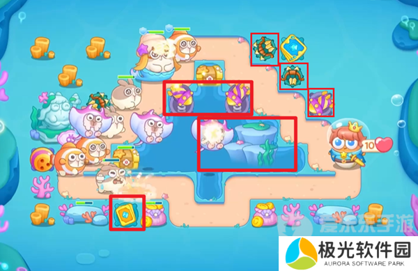 保卫萝卜4海的闺女109关怎么过 海的闺女109关攻略图文详解