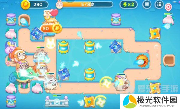 保卫萝卜4海的闺女第111关怎么过 海的闺女111关完美通关流程