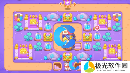 保卫萝卜4阿波与魔法宝藏第五十四关图文攻略