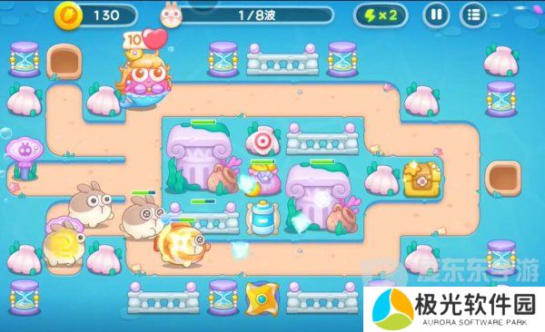 保卫萝卜4海的闺女第111关怎么过 海的闺女111关完美通关流程