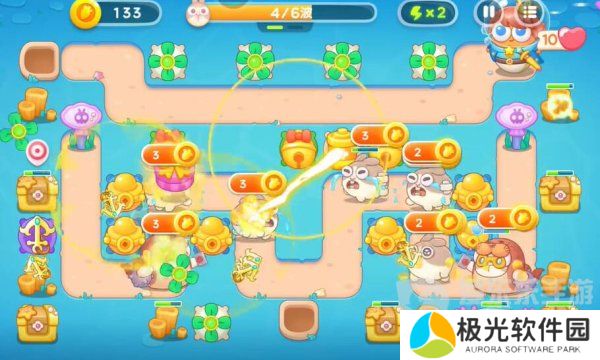 保卫萝卜4海的闺女113关怎么过 海的闺女113关过关攻略