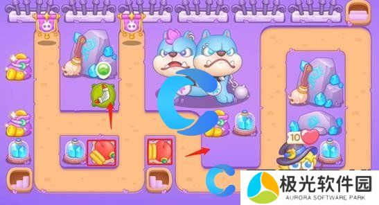 保卫萝卜4阿波与魔法宝藏第六十关图文攻略