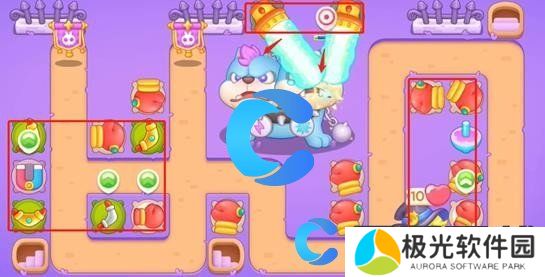 保卫萝卜4阿波与魔法宝藏第六十关图文攻略