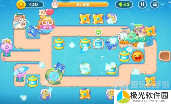 保卫萝卜4海的闺女第111关怎么过 海的闺女111关完美通关流程