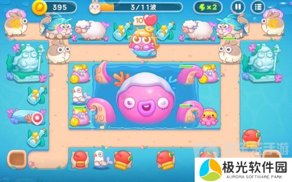 保卫萝卜4海的闺女120关怎么过 海的闺女120关通关图文解析