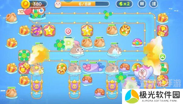 保卫萝卜4海的闺女114关怎么过 海的闺女114关满星通关攻略