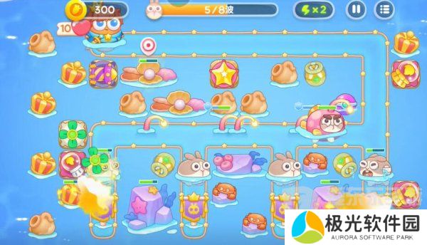 保卫萝卜4海的闺女114关怎么过 海的闺女114关满星通关攻略