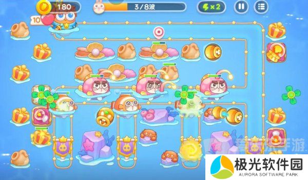 保卫萝卜4海的闺女114关怎么过 海的闺女114关满星通关攻略