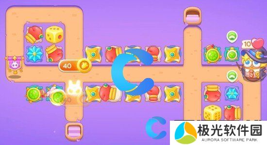 保卫萝卜4阿波与魔法宝藏第四十四关图文攻略