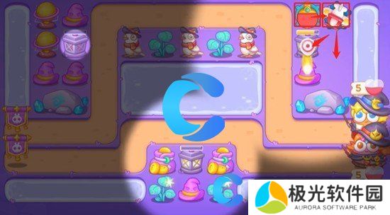 保卫萝卜4阿波与魔法宝藏第四十五关图文攻略