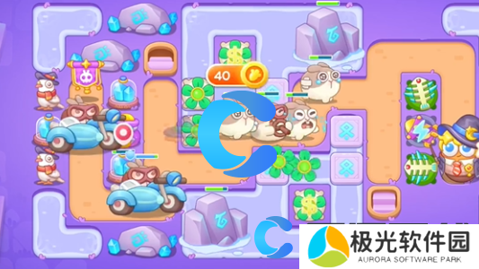 保卫萝卜4阿波与魔法宝藏第四十九关图文攻略