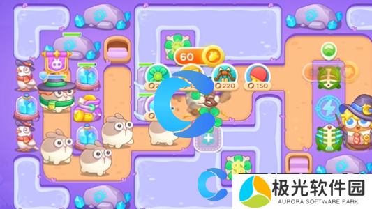 保卫萝卜4阿波与魔法宝藏第四十九关图文攻略