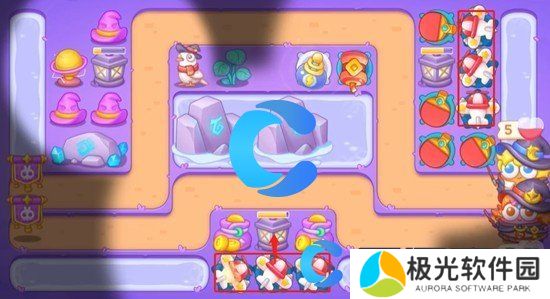 保卫萝卜4阿波与魔法宝藏第四十五关图文攻略