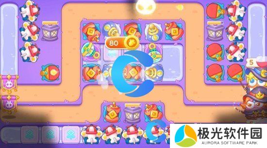 保卫萝卜4阿波与魔法宝藏第四十五关图文攻略