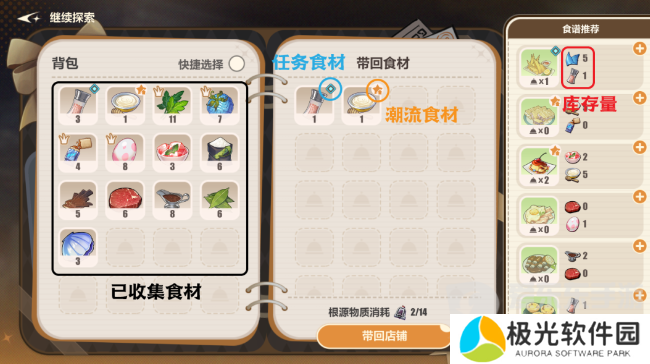 崩坏3数海寻馔一期菜谱有哪些 数海寻馔一期菜谱配方汇总