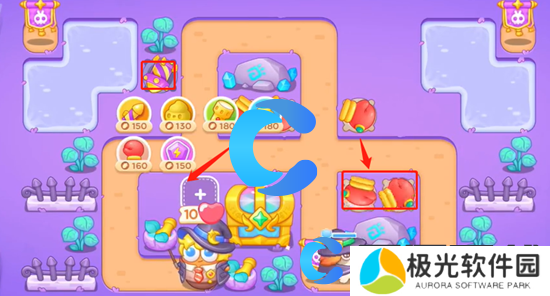 保卫萝卜4阿波与魔法宝藏第五十一关图文攻略