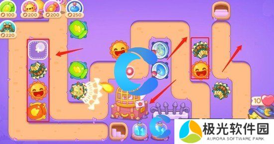 保卫萝卜4阿波与魔法宝藏第三十一关图文攻略