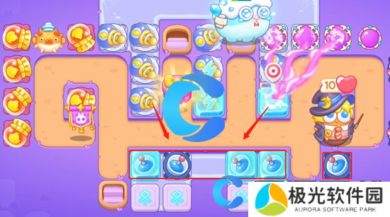 保卫萝卜4阿波与魔法宝藏第五十二关图文攻略 保卫萝卜4阿波与魔法宝藏第五十二关图文攻略