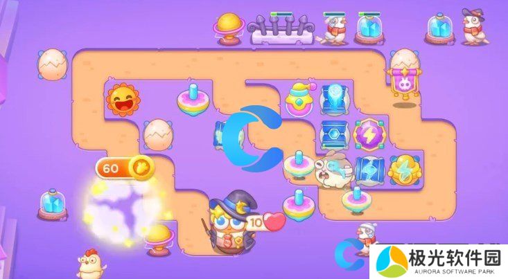 保卫萝卜4阿波与魔法宝藏第四十六关图文攻略 保卫萝卜4阿波与魔法宝藏第四十六关图文攻略