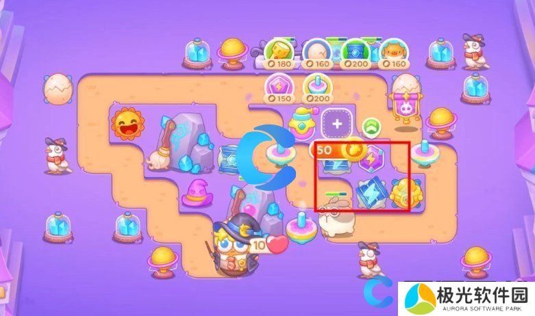 保卫萝卜4阿波与魔法宝藏第四十六关图文攻略 保卫萝卜4阿波与魔法宝藏第四十六关图文攻略