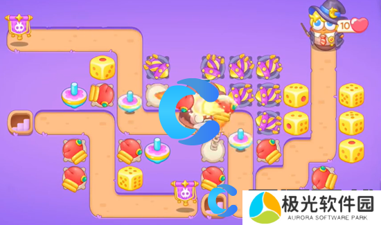 保卫萝卜4阿波与魔法宝藏第四十八关图文攻略