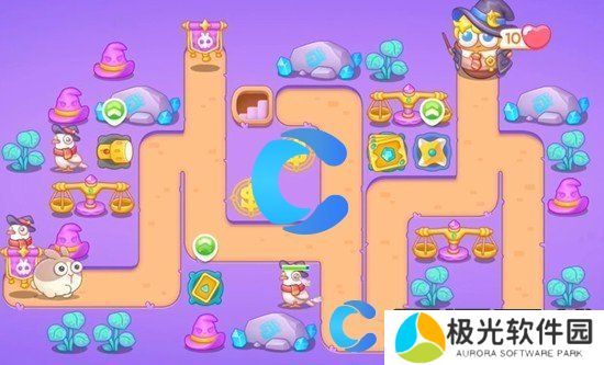 保卫萝卜4阿波与魔法宝藏第三十二关图文攻略