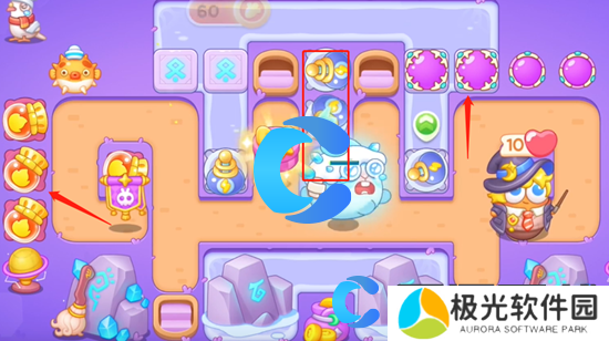 保卫萝卜4阿波与魔法宝藏第五十二关图文攻略 保卫萝卜4阿波与魔法宝藏第五十二关图文攻略