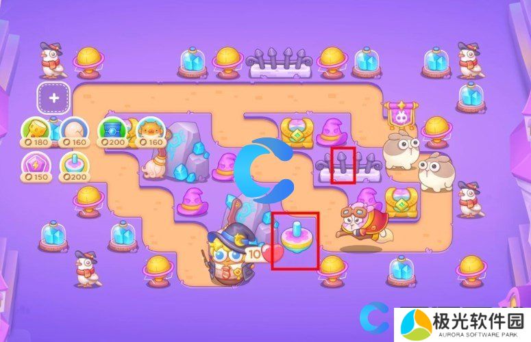 保卫萝卜4阿波与魔法宝藏第四十六关图文攻略 保卫萝卜4阿波与魔法宝藏第四十六关图文攻略