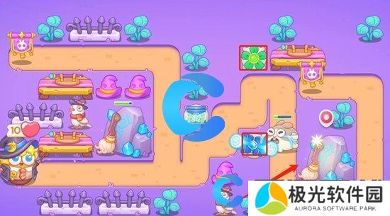 保卫萝卜4阿波与魔法宝藏第三十九关图文攻略