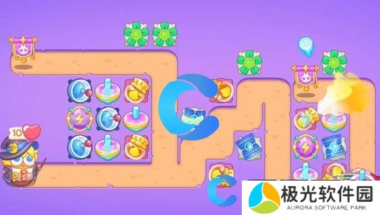 保卫萝卜4阿波与魔法宝藏第三十九关图文攻略