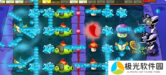 植物大战僵尸杂交版益智模式与时间赛跑通关攻略 植物大战僵尸杂交版与时间赛跑怎么过