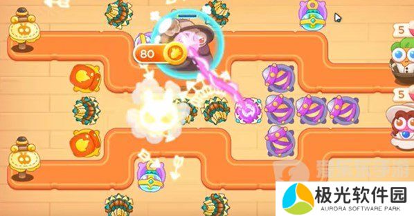 保卫萝卜4阿波尼克号第2关怎么过  波尼克号第2关攻略图解法