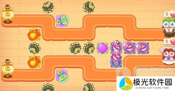 保卫萝卜4阿波尼克号第2关怎么过  波尼克号第2关攻略图解法