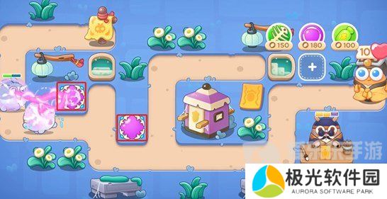 保卫萝卜4阿波道长第15关怎么通关 阿波道长第15关攻略图解法攻略