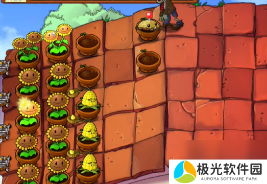 植物大战僵尸抽卡版冒险模式5-2攻略