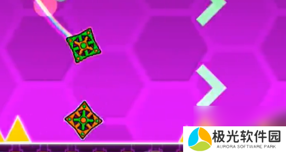 几何冲刺第16关Hexagon Force攻略