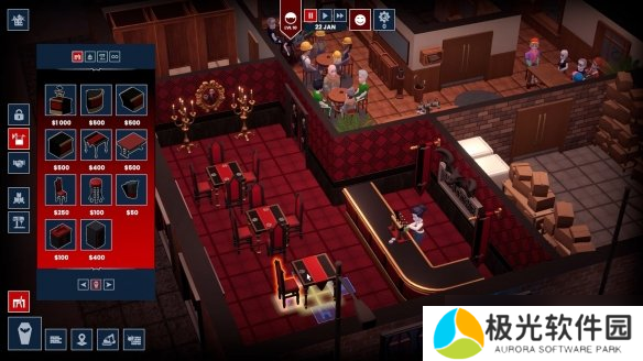 经营模拟游戏《吸血鬼酒吧大亨》现已正式登陆Steam!