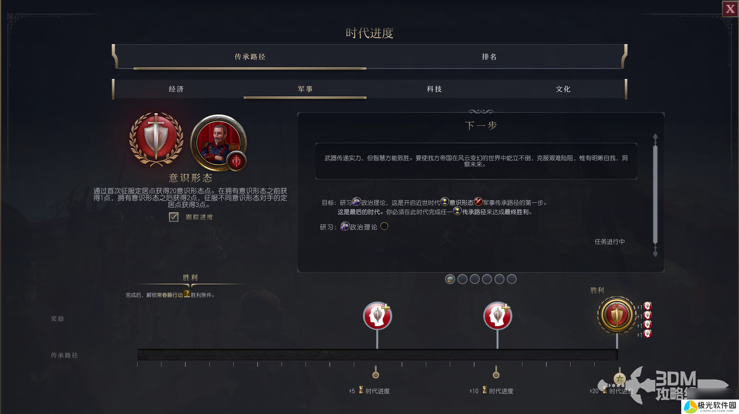 《文明7》传承之路军事目标介绍
