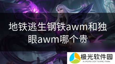 地铁逃生钢铁awm和独眼awm哪个贵